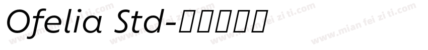 Ofelia Std字体转换